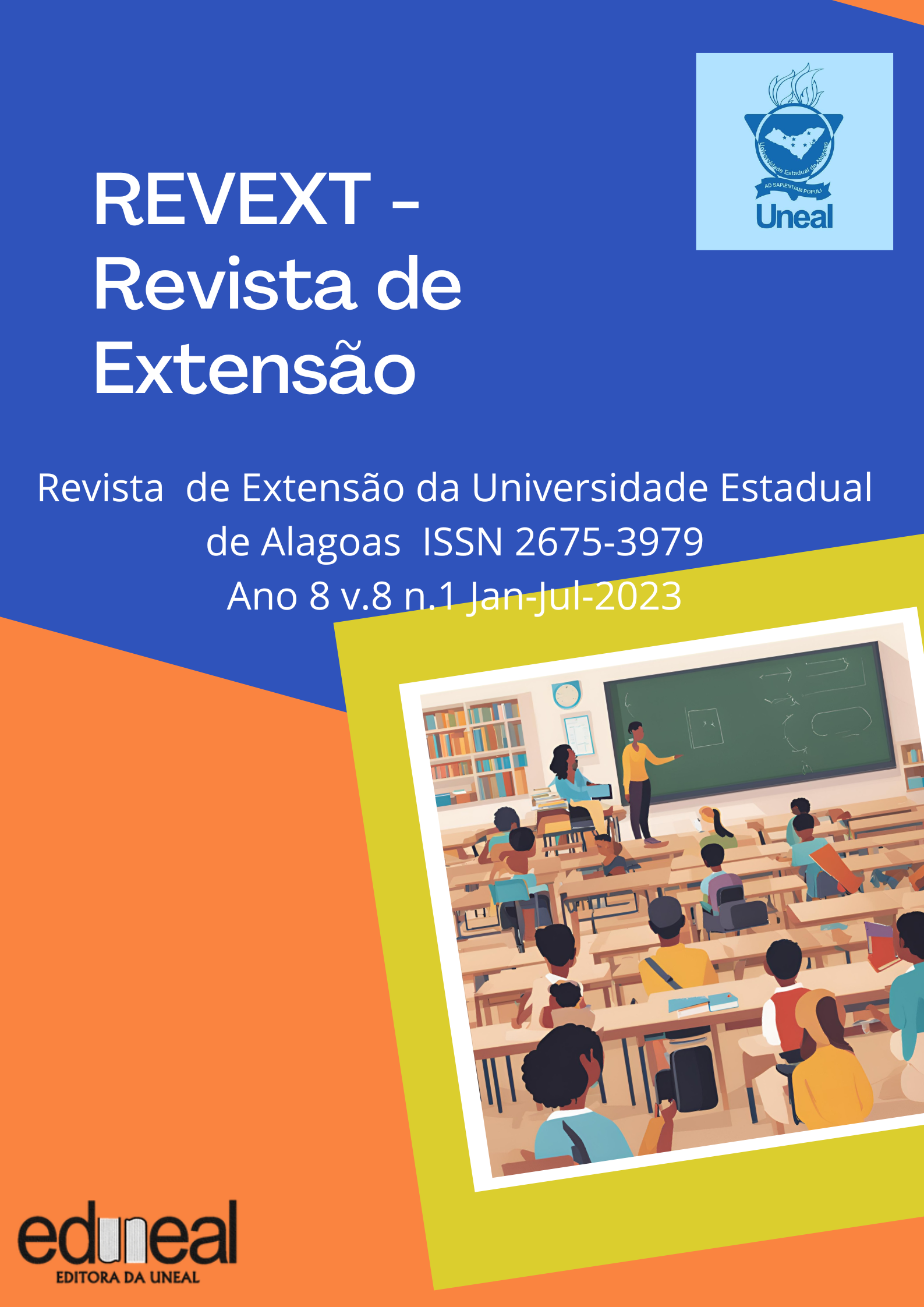 					View Vol. 8 No. 1 (2023): Revext - Revista de Extensão da Universidade Estadual de Alagoas
				